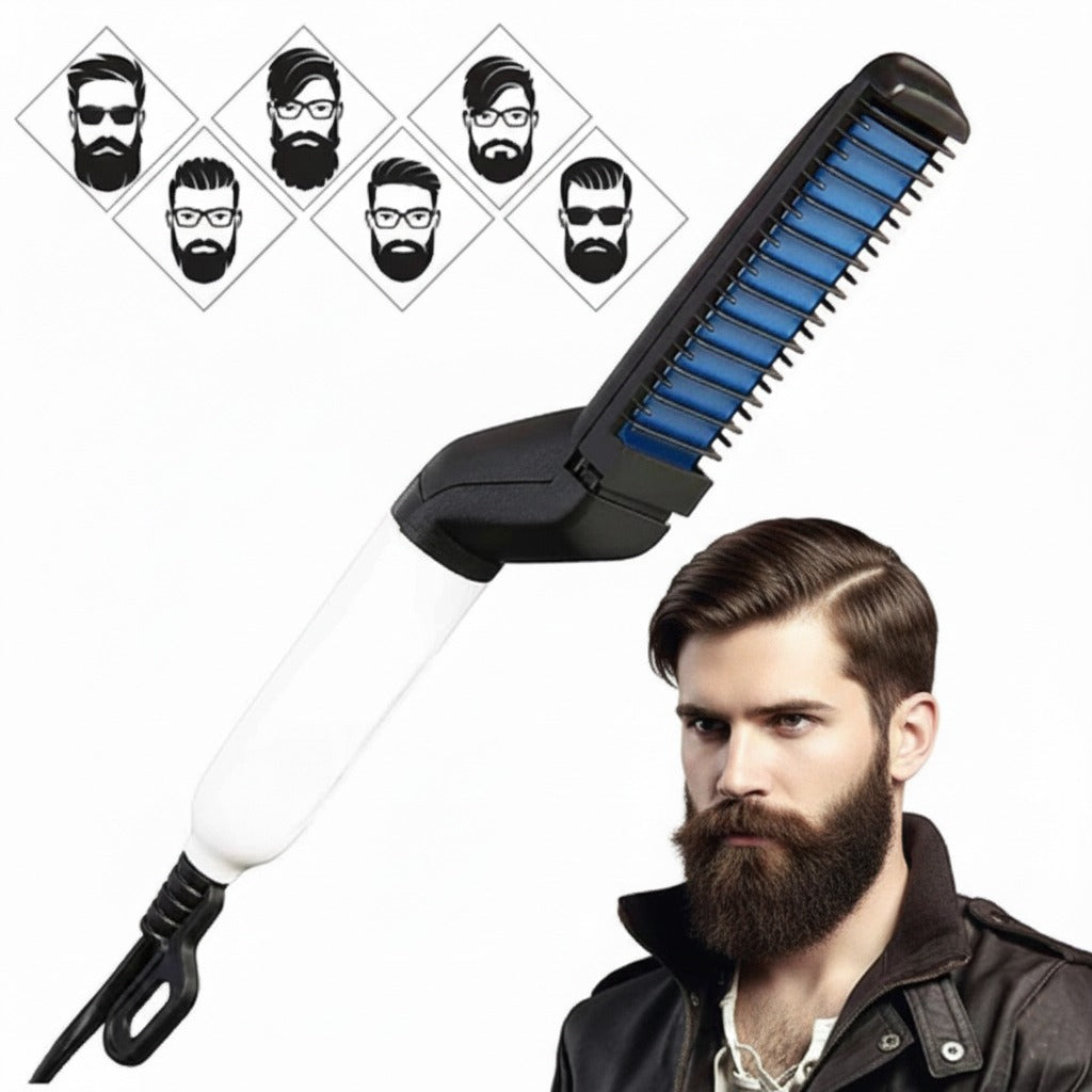 Hair &amp; Beard Straightener – Sleek, Smooth, and Stylish