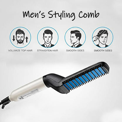 Hair &amp; Beard Straightener – Sleek, Smooth, and Stylish