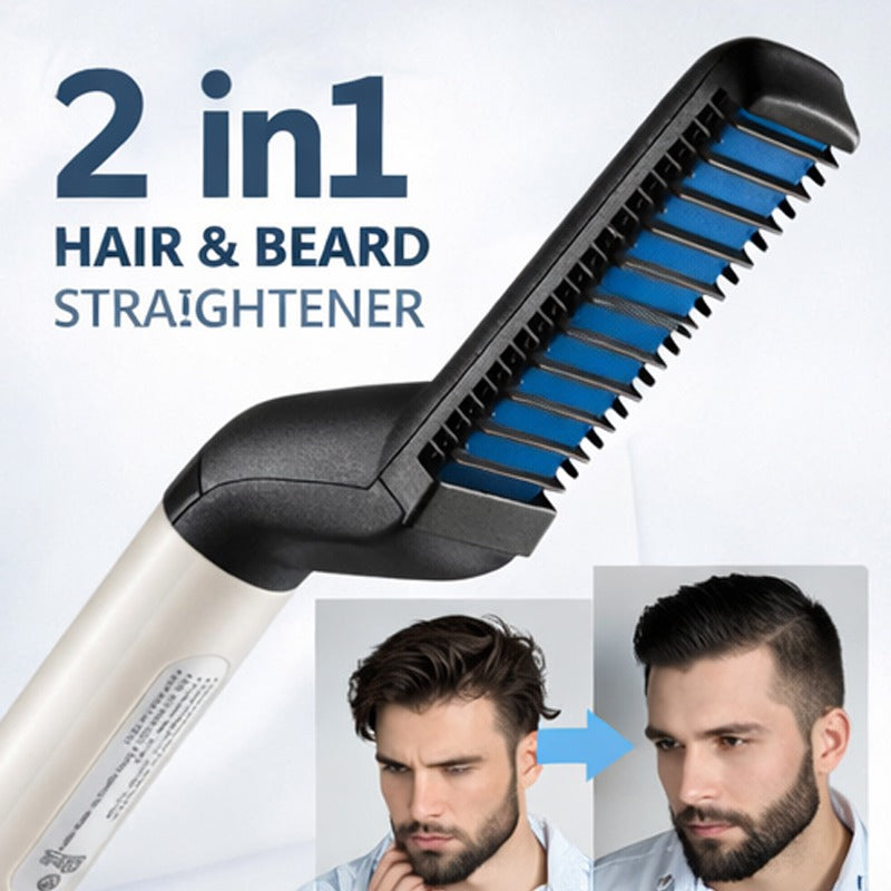Hair &amp; Beard Straightener – Sleek, Smooth, and Stylish